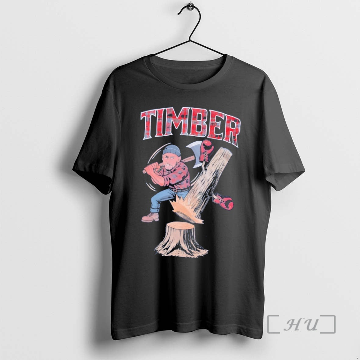 Officials Paul Bunyan Timber Boxing Vintage T-Shirts