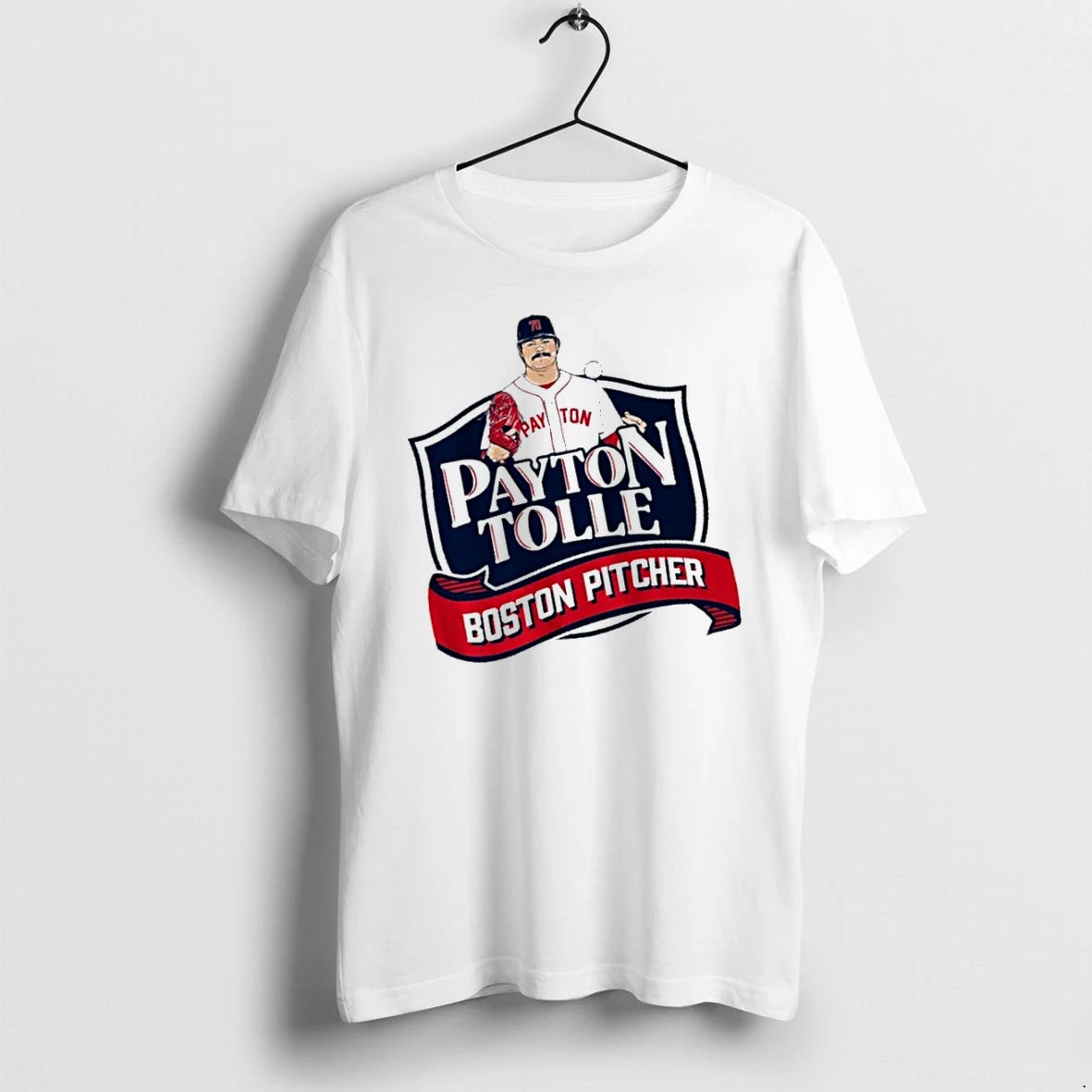 Officials Payton Tolle Boston Red Sox Pitcher T Shirt Sweater