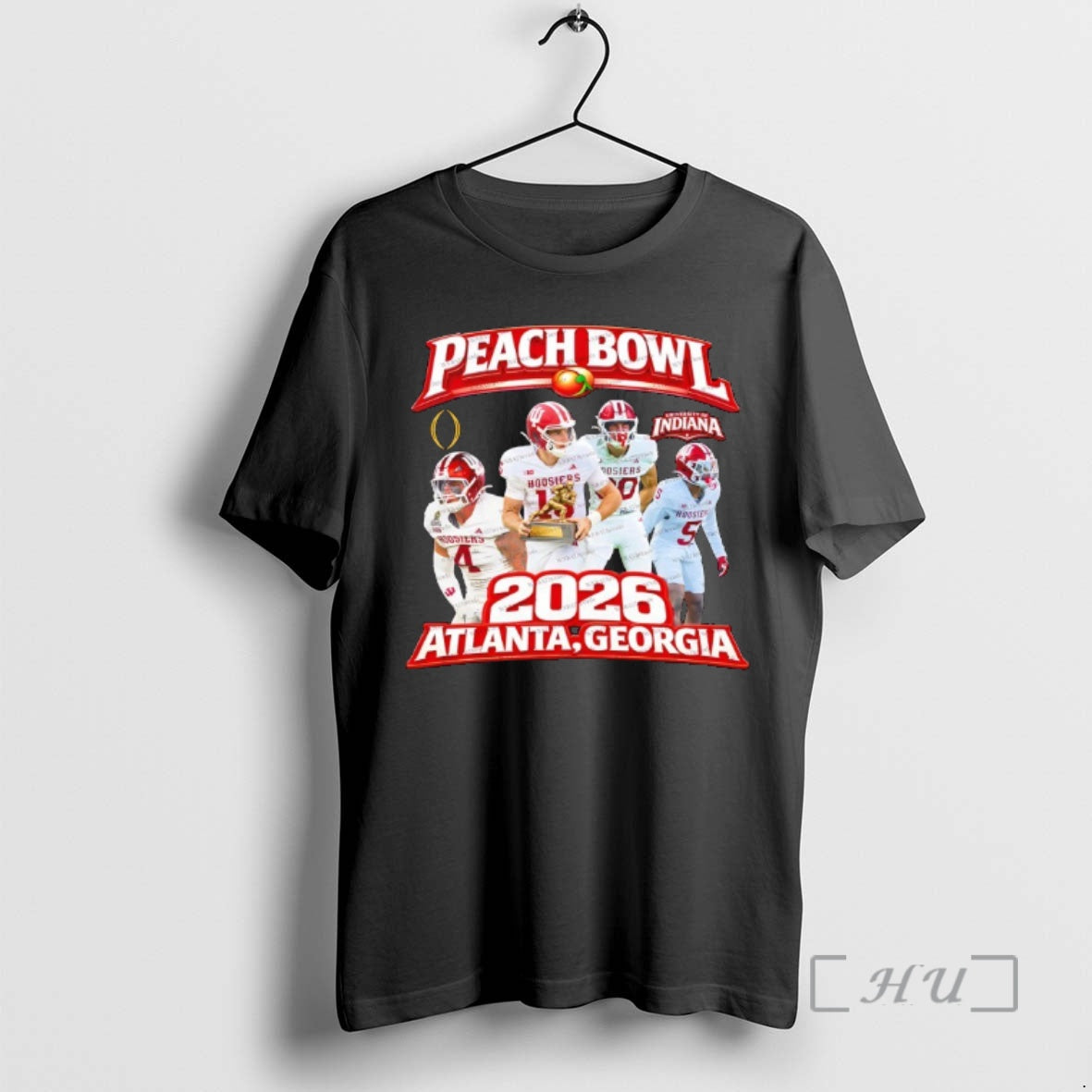 Officials Peach Bowl Atlanta Georgia University Indiana T-Shirts