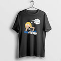 Officials Premium New York Yankees Mlb Cartoon Blonde Girl Thought Bubble Sitting Mens