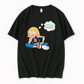 Officials Premium Washington Mystics Wnba Cartoon Blonde Girl Daydreaming Sitting Mens T Shirt Sweater