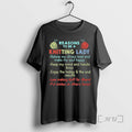 Officials Reasons Be Knitting Lady T-Shirts