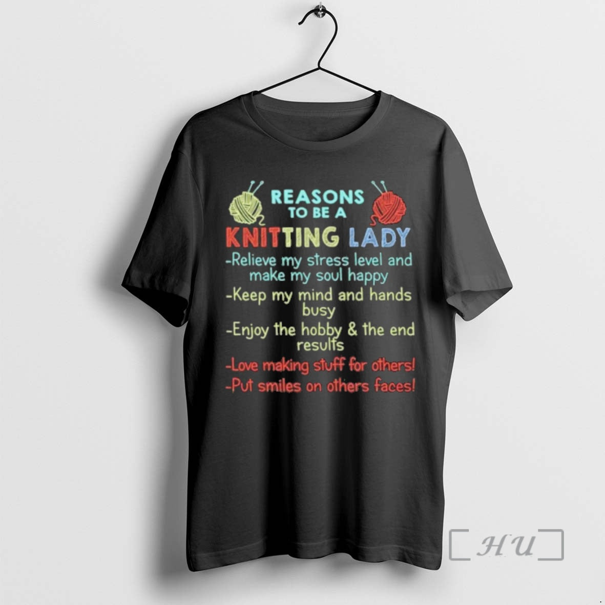 Officials Reasons Be Knitting Lady T-Shirts