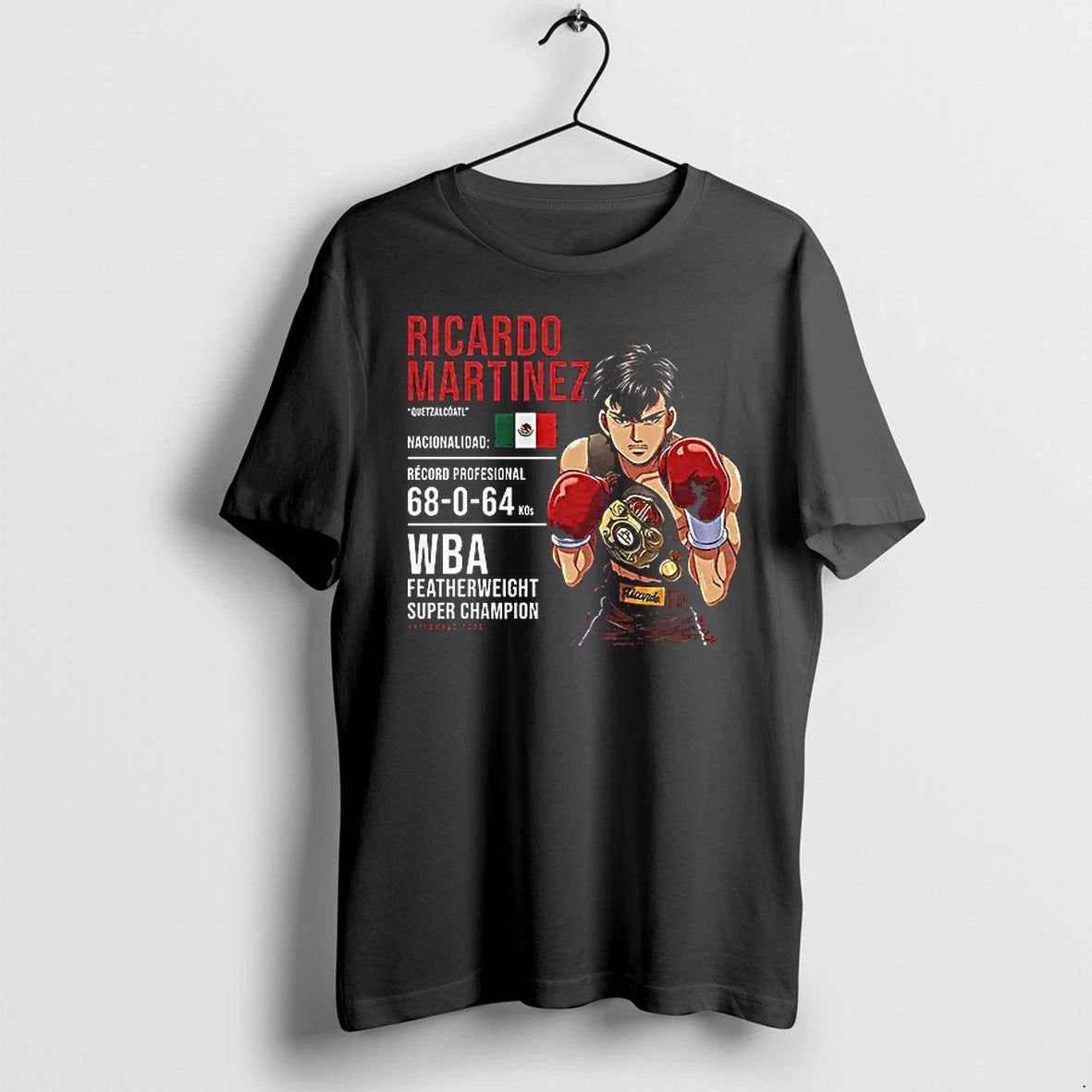 Officials Ricardo Martinez Hajime No Ippo Wba Featherweight Super Champion Boxing T Shirt Sweater