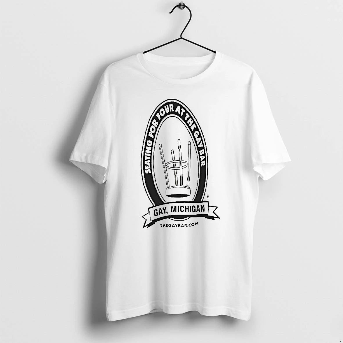 Officials Seating For Four At The Gay Bar Gay Michigan Thegaybar Women T Shirt Sweater