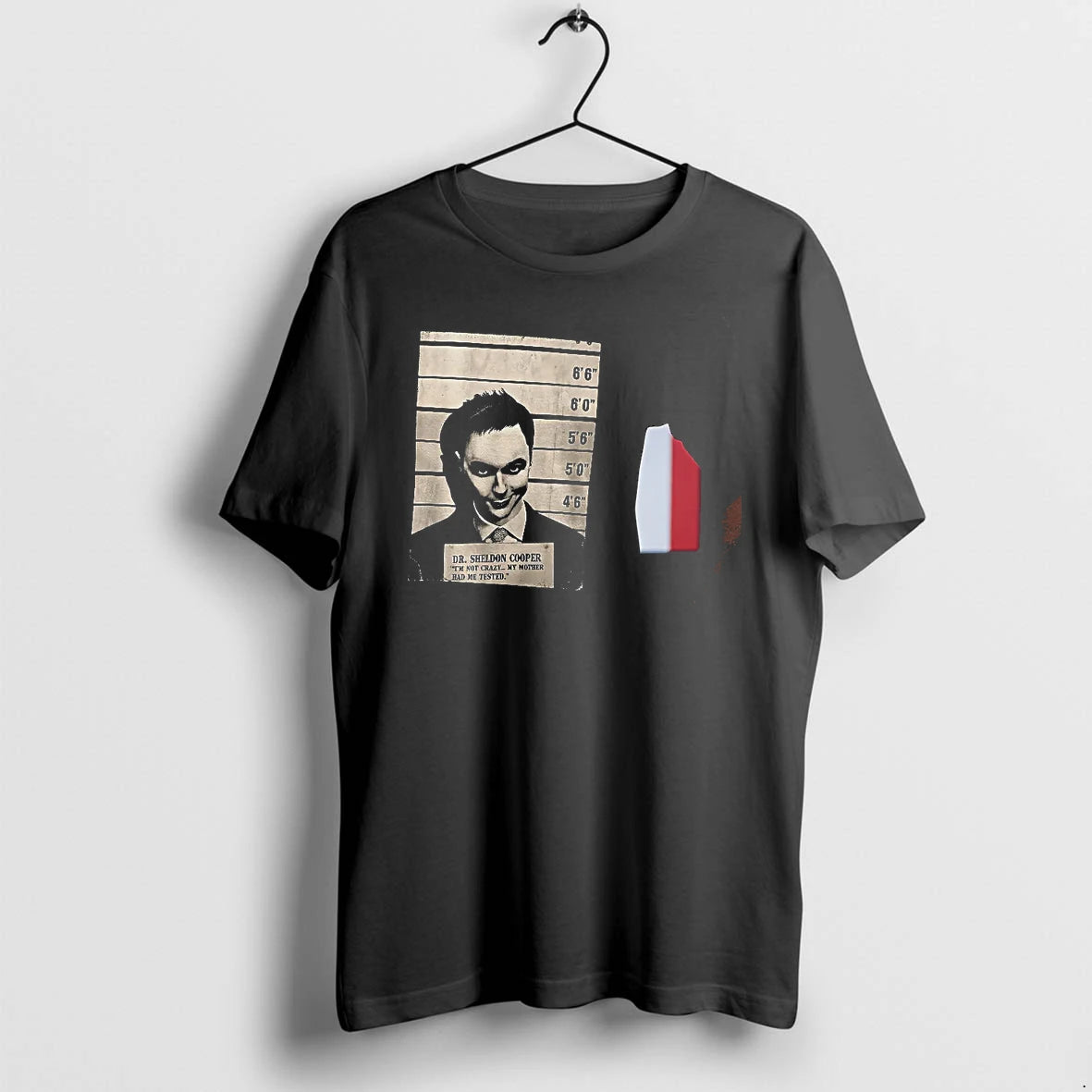 Officials Sheldon Cooper Joker Mugshot T Shirt Sweater