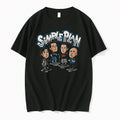 Officials Simple Plan Seb Pierre Roster Cartoon Caricature Band Members Skateboard Guitar Youth