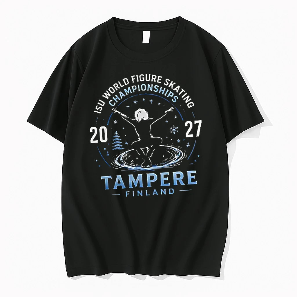 Officials Tampere Finland Isu World Figure Skating Championships T Shirt Sweater
