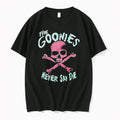 Officials The Goonies Skull Crossbones Never Say Die T Shirt Sweater