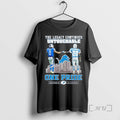 Officials Legacy Continues Untouchable Players Jahmyr Gibbs Barry Sanders One Pride Detroit Lions T-Shirts