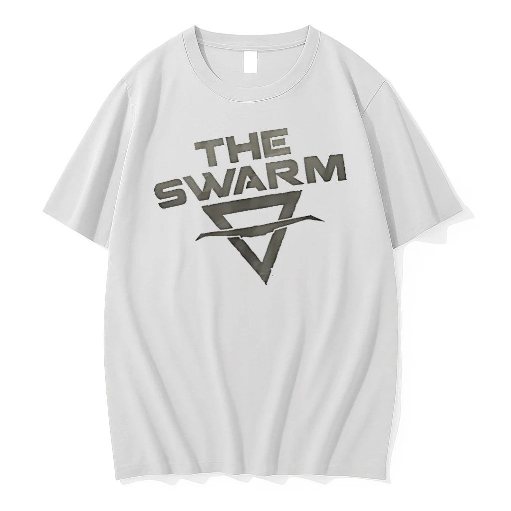 Officials The Swarm Thorpe Park Roller Coaster Attraction Logo T Shirt Sweater