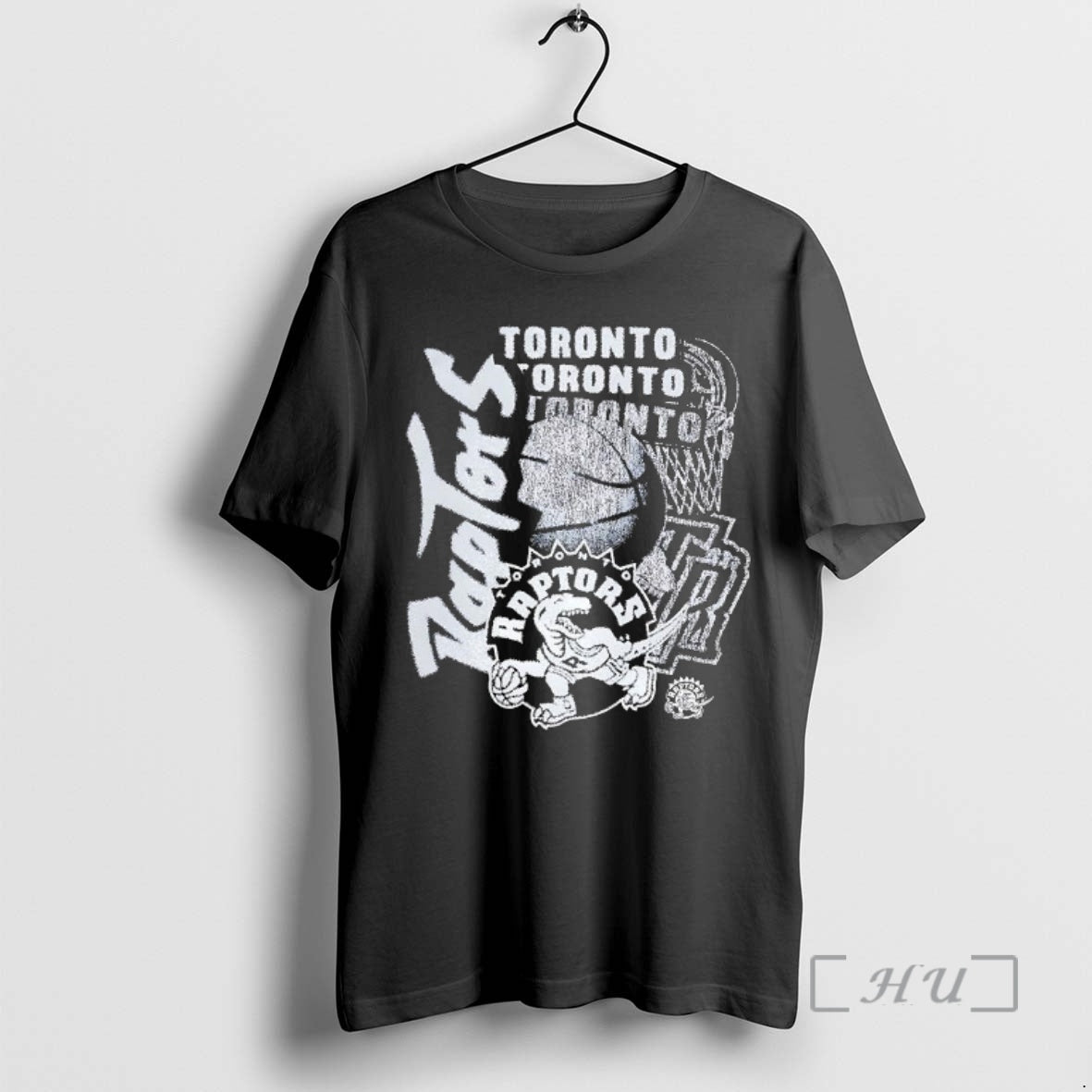 Officials Toronto Raptors Basketball Classics Overlap Logo T-Shirts