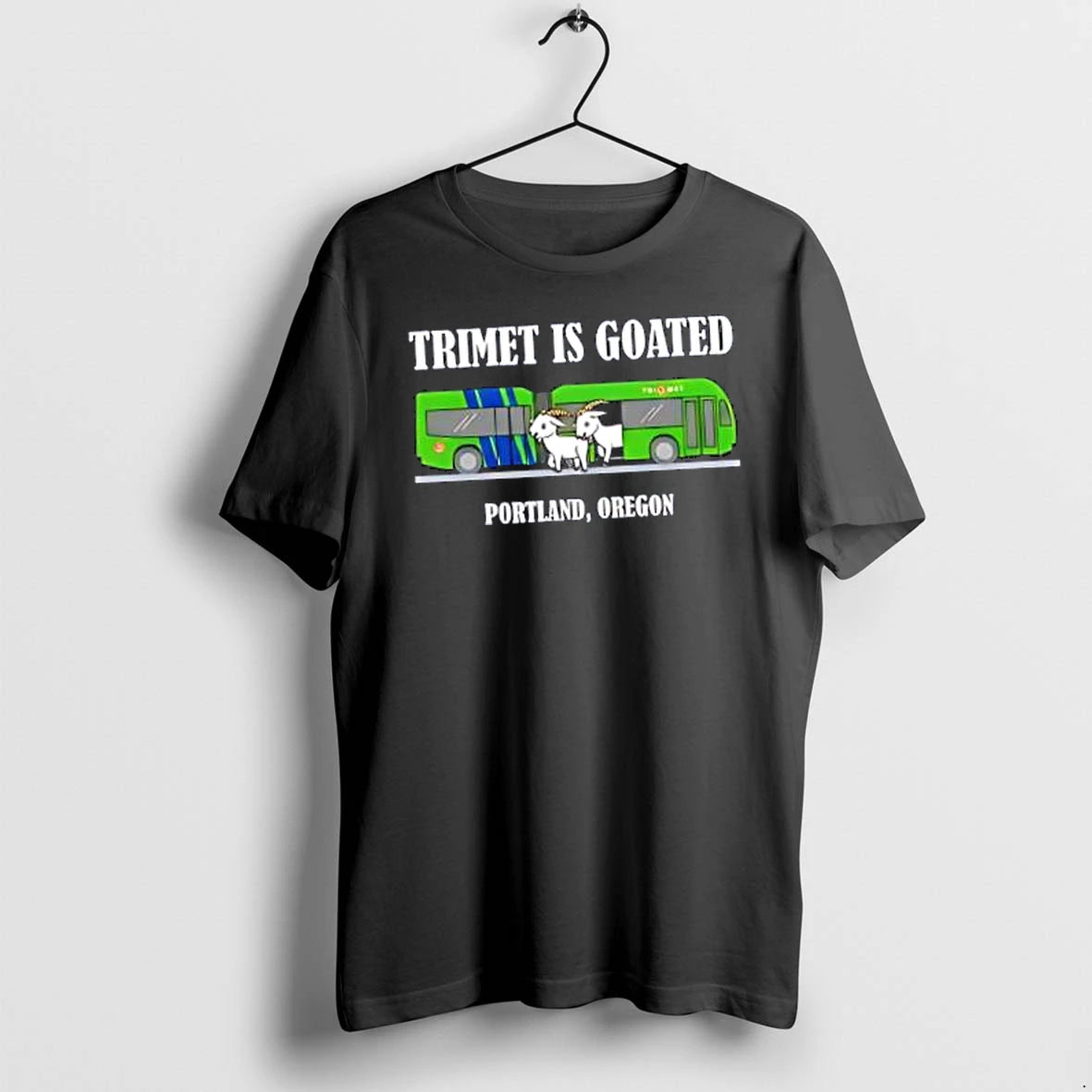 Officials Trimet Is Goated Portland Oregon Merch T Shirt Sweater