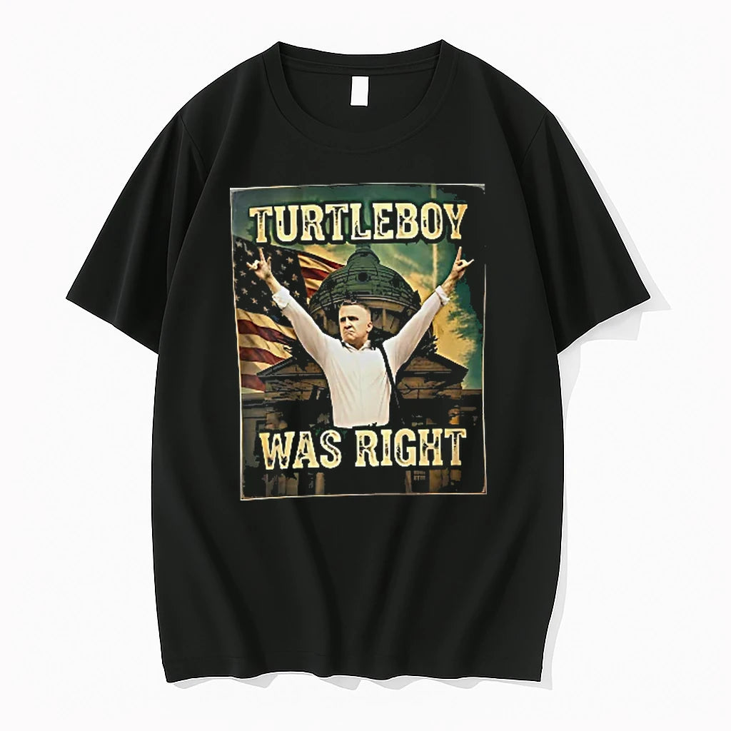 Officials Turtleboy Was Right Man Raising Hands American Flag Dome Building Distressed Youth