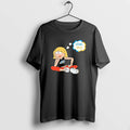 Officials Utah Jazz Nba Cartoon Blonde Girl Sitting Thinking Mens T Shirt Sweater