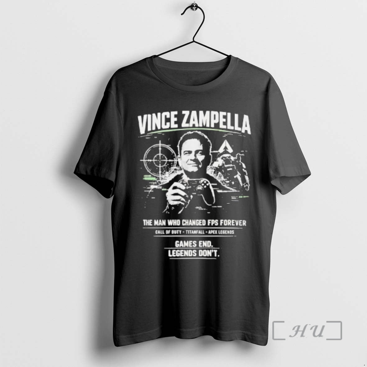Officials Vince Zampella Man Who Changed Fps Forever T-Shirts