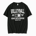 Officials Volleyball Dig Deep Trust God Serve With Purpose T Shirt Sweater