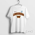 Officials Washington Commanders X Monters Inc Funday Football Cartoon Double Sided T-Shirts