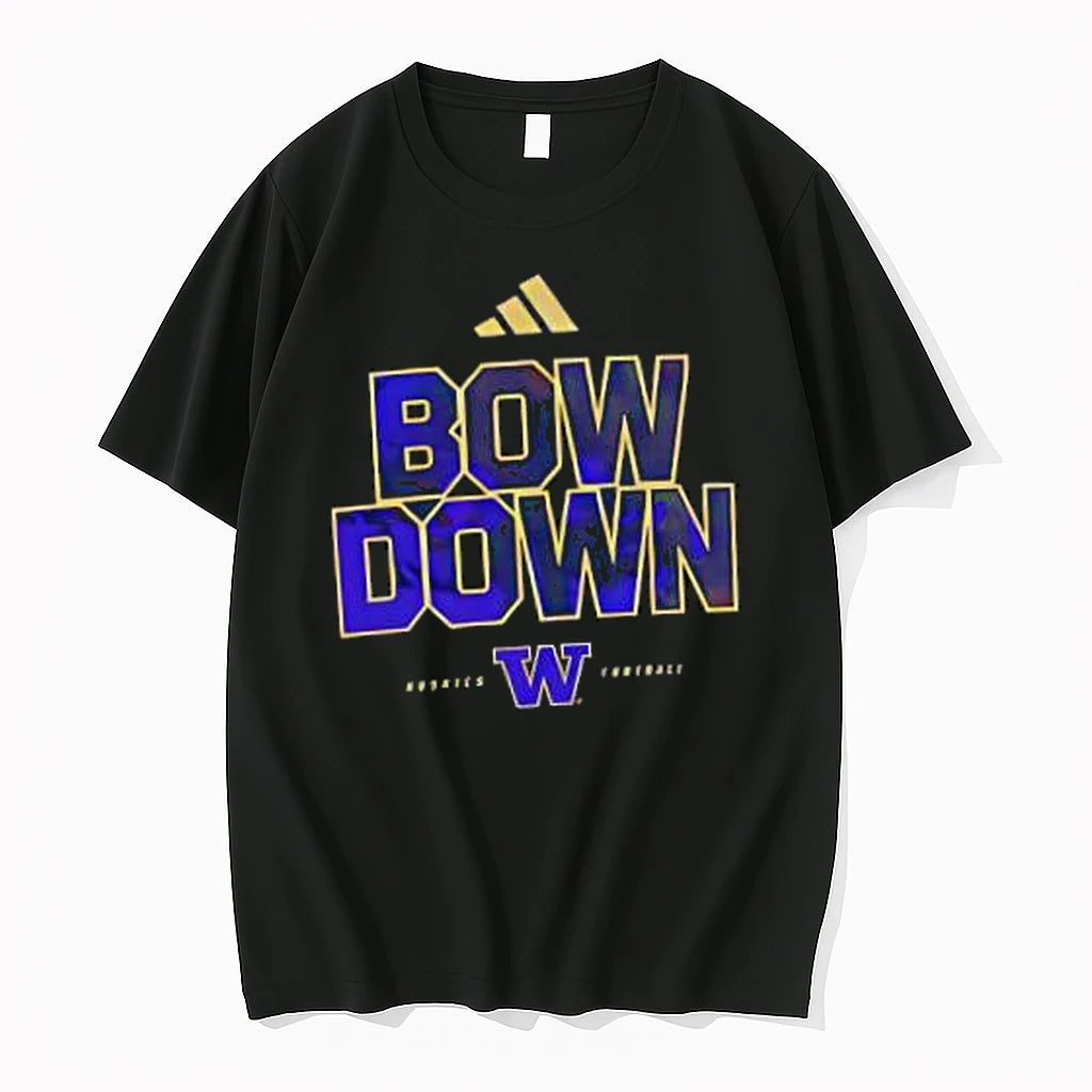 Officials Washington Huskies Youth Bow Down Merch T Shirt Sweater