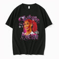 Officials Washington Mystics Wnba Shakira Austin Red Hair Portrait T Shirt Sweater