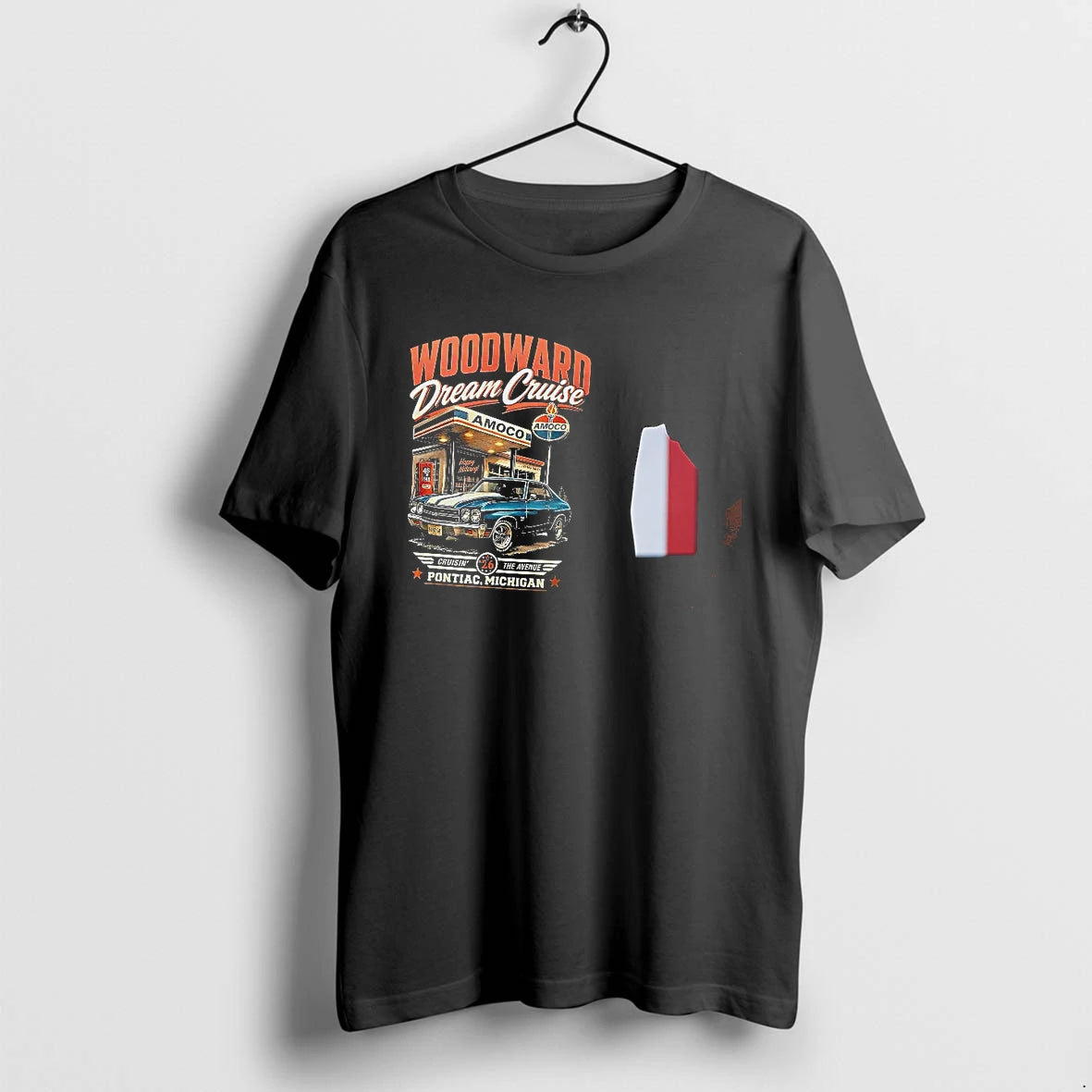 Officials Woodward Dream Cruise Amoco Pontiac Michigan T Shirt Sweater