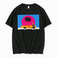 Officials Yellow Car With Palm Tree T Shirt Sweater