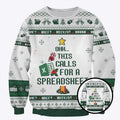 Ohh This Calls For A Spreadsheet Christmas Sweatshirt