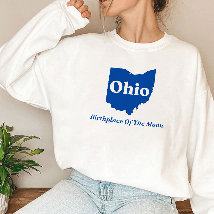 Ohio Birthplace Of The Moon T Shirt
