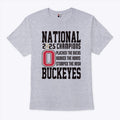 Ohio State Plucked The Ducks Hooked The Horns Stomped The Irish 2025 National Champions Shirt