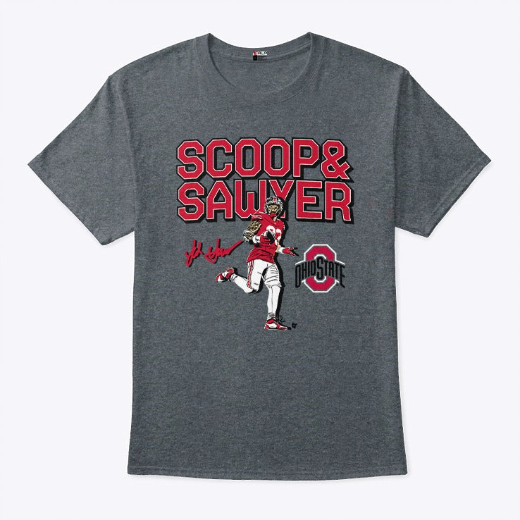Ohio State Scoop Sawyer T Shirt