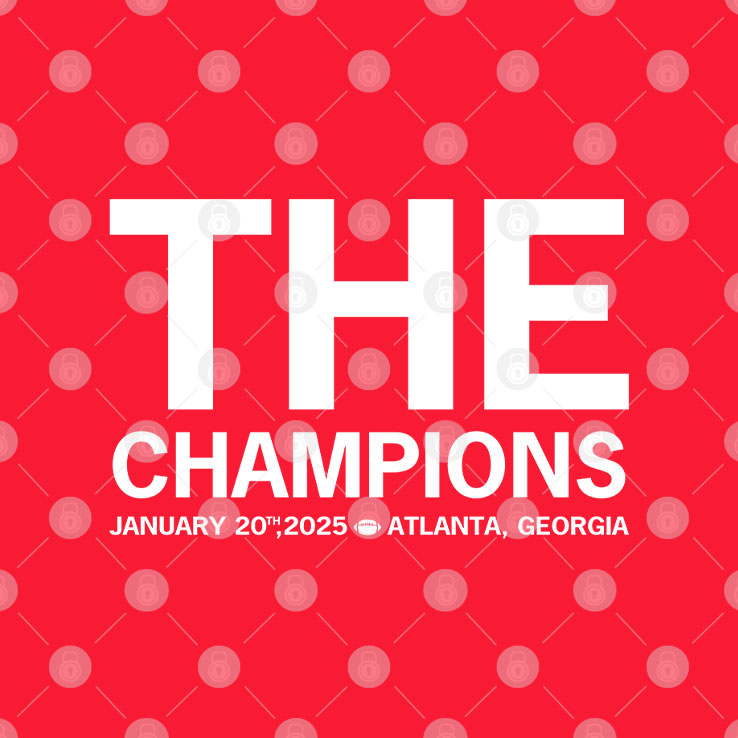 Ohio State The Champions January 20th 2025 Shirt
