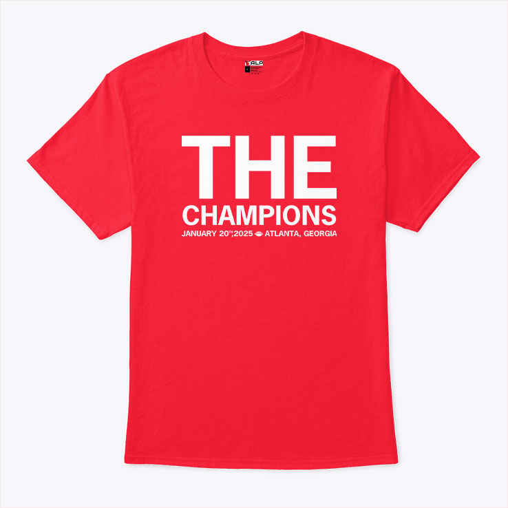 Ohio State The Champions January 20th 2025 Shirt