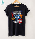 Oklahoma City Thunder Rumble Mascot Graffiti T Shirt