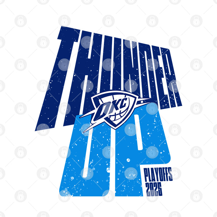 Oklahoma City Thunder Up Playoffs 2025 T Shirt