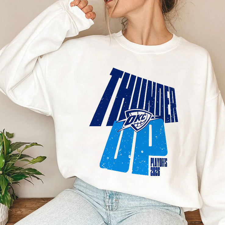 Oklahoma City Thunder Up Playoffs 2025 T Shirt