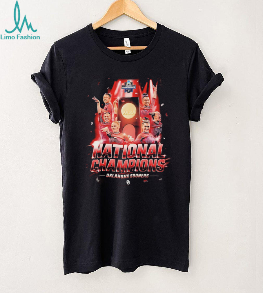 Oklahoma Sooners NCAA Gymnastics National Champions 2024 Fan T Shirt