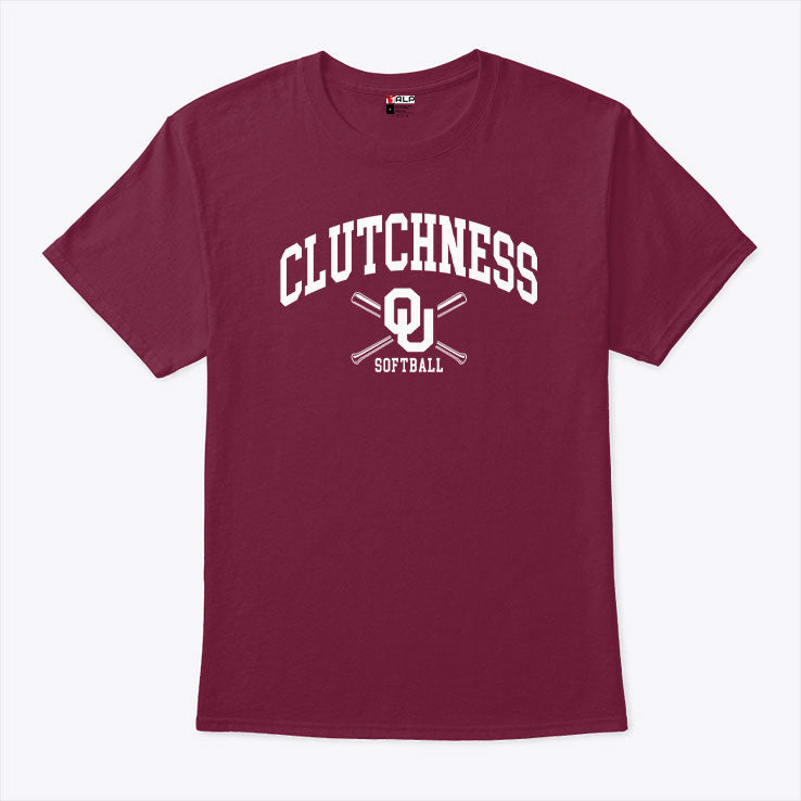 Oklahoma Sooners Softball Clutchness T Shirt