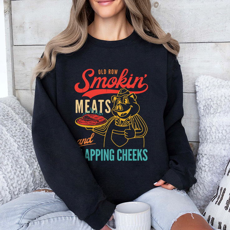Old Row Smokin’ Meats And Clapping Cheeks T Shirt