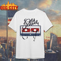 Old school cassette tape 90s 80s retro shirt