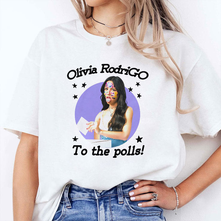 Olivia RodriGo To The Polls Shirt