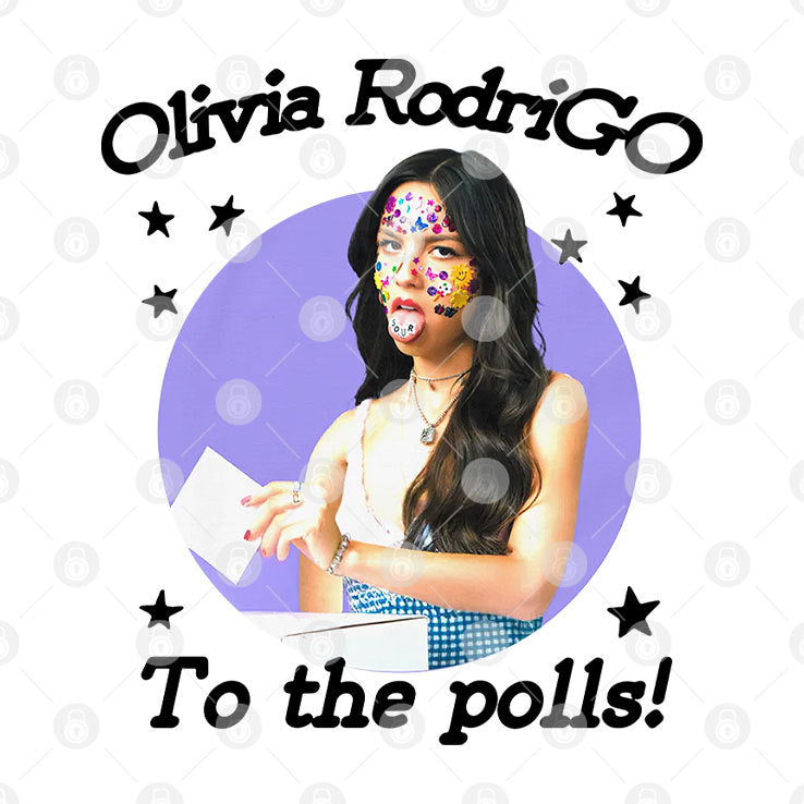 Olivia RodriGo To The Polls Shirt
