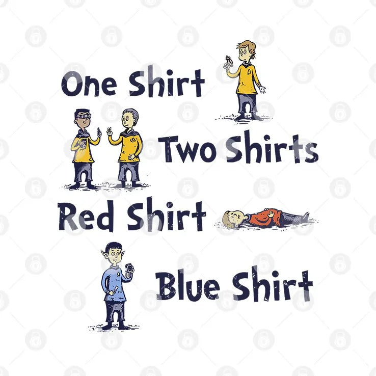 One Shirt Two Shirts Red Shirt Blue Shirt T Shirt