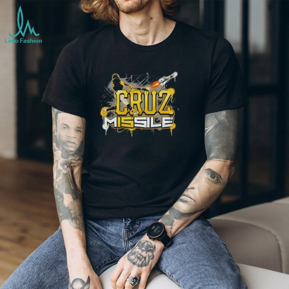 Oneil Cruz Cruz Missile Pittsburgh Baseball Fan Apparel Graffiti Style Vintage Men T Shirt