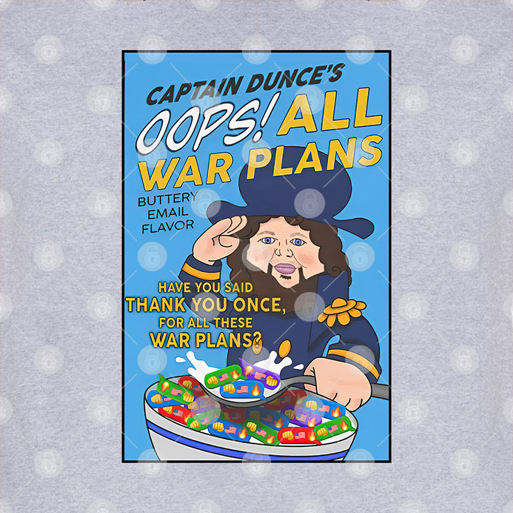 Oops! All War Plans T Shirt
