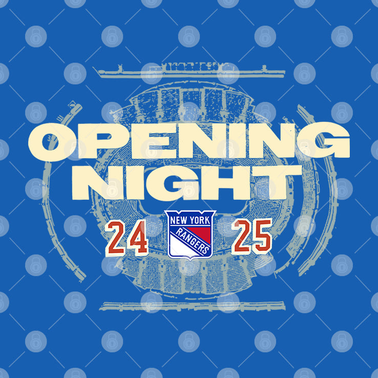Opening Night New York Rangers 24 25 T Shirt