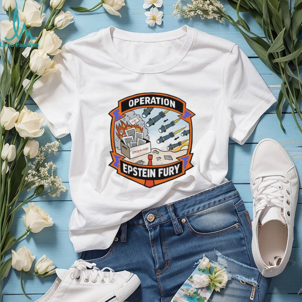 Operation Epstein Fury Conspiracy Theory Graphic T Shirt