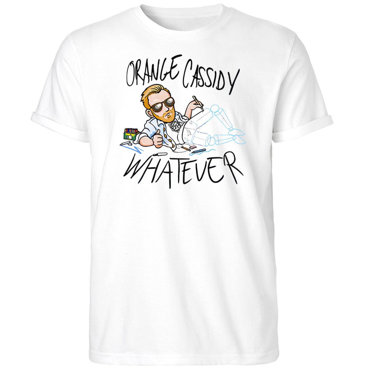 Orange Cassidy It’s For Kids Or Whatever Kids 2025 Shirt