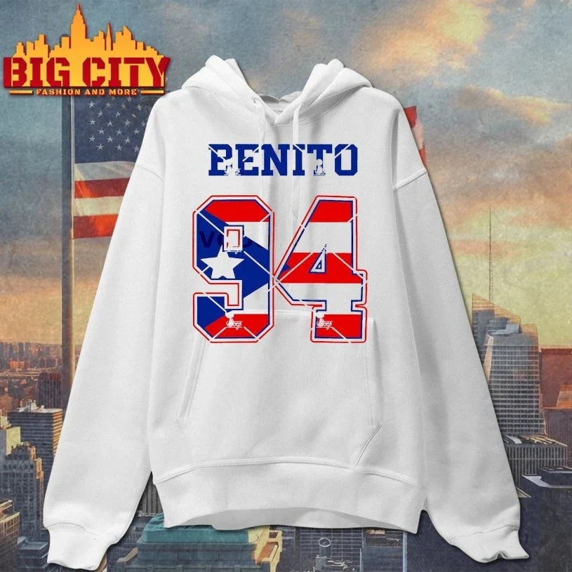 Original Benito 94 Puerto Rico Flag T-Shirt