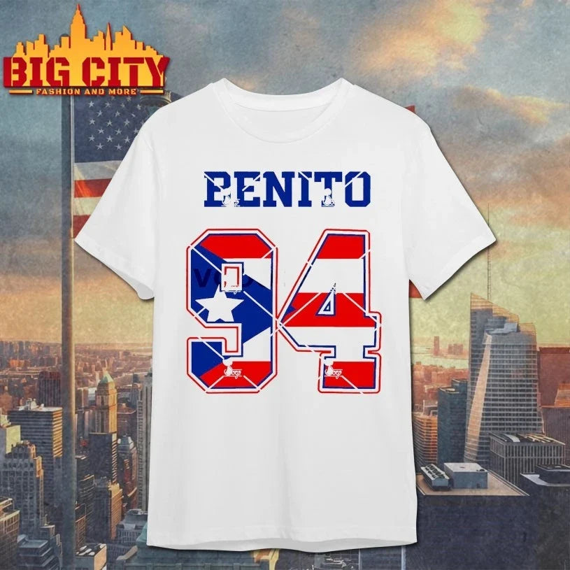 Original Benito 94 Puerto Rico Flag T-Shirt