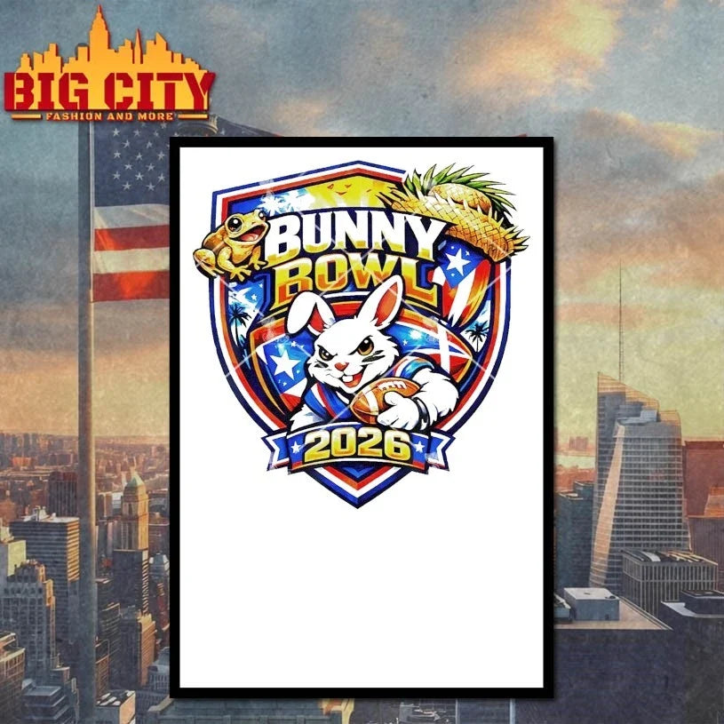 Original Bunny Bowl 2026 Football Mascot Logo T-Shirt